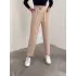 Örme Krep Pantolon Çift Düğmeli