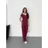 Ottoman Kumaş Beyaz Gömlek Yaka Takım S4142