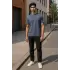 Regular Kalıp Kadın - Erkek Unisex Basic Tişört Gri