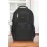 Siyah Sportif Darbe Emici Su Geçirmez 13,3-14 inç Laptop Sırt Çantası