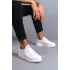 Boost Bağcıklı Cilt Erkek Günlük Sneaker Beyaz Ayakkabı