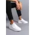 Tb151 Boost Bağcıklı Cilt Erkek Günlük Sneaker Ayakkabı Cbt - Beyaz