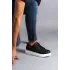 Boost Bağcıklı Cilt Erkek Günlük Sneaker Siyah Ayakkabı