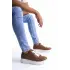 Tb151 Boost Bağcıklı Cilt Erkek Günlük Sneaker Ayakkabı Cbt - Taba