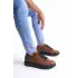 Boost Bağcıklı Cilt Erkek Günlük Sneaker Taba Ayakkabı