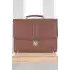 Taba Vintage Klasik Tarz A4 Kağıt Uyumlu Evrak Çantası