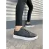 Tb0535 Prime Bağcıklı Cilt Erkek Günlük Sneaker Ayakkabı Cbt - Siyah