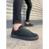 Tb122 Mode Bağcıklı Süet Erkek Günlük Sneaker Ayakkabı Sst - Siyah