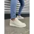 Tb152 Cool Bağcıklı Keten Erkek Günlük Spor Klasik Ayakkabı Kbt - Beyaz