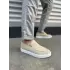 Tb180 Estilo X Bağcıksız Süet Erkek Günlük Spor Klasik Ayakkabı Sbt - Krem