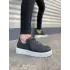 Tb502 Bold Bağcıklı Cilt Erkek Günlük Sneaker Ayakkabı Cbt - Siyah