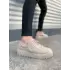 Tb502 Bold Bağcıklı Süet Erkek Günlük Sneaker Ayakkabı Skt - Krem