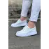 Terzi Bey Tb508 Beyaz Cilt Ortopedik Taban Erkek Casual Ayakkabı