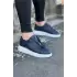 Terzi Bey Tb010 Lacivert Cilt Erkek Casual Ayakkabı