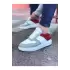 Terzi Bey Tb011 Beyaz Kırmızı Erkek Casual Ayakkabı