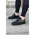 Terzi Bey Tb016 Kömür Rugan Triko Erkek Casual Ayakkabı