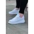 Terzi Bey Tb018 Beyaz Kot Kumaş Erkek Casual Ayakkabı