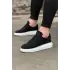 Terzi Bey Tb018 Siyah Kot Kumaş Erkek Casual Ayakkabı