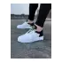 Terzi Bey Tb022 Beyaz Siyah Erkek Casual Ayakkabı