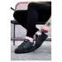 Terzi Bey Tb029 3 Bant Legend Kömür Kalın Taban Casual Erkek Ayakkabı