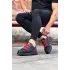 Terzi Bey Tb029 3 Bant Legend Kömür Kırmızı Kalın Taban Casual Erkek Ayakkabı