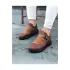 Terzi Bey Tb033  Taba Siyah Erkek Yüksek Taban  Ayakkabı
