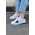 Terzi Bey Tb040 Beyaz Siyah Erkek Casual Ayakkabı