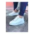 Terzi Bey Tb08 Beyaz Düz Erkek Casual Ayakkabı