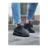 Terzi Bey Tb094 Kömür Cilt Erkek Casual Ayakkabı