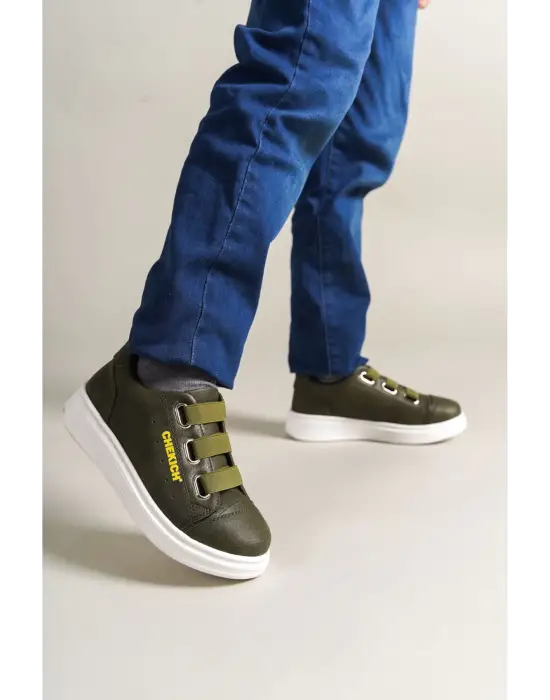 1007 Montana Çocuk Ayakkabı HAKI