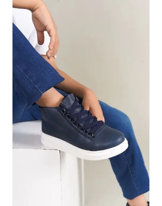 Roma Lacivert Çocuk Ayakkabısı