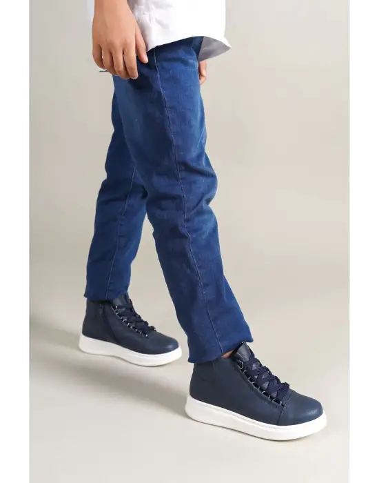 Roma Lacivert Çocuk Ayakkabısı