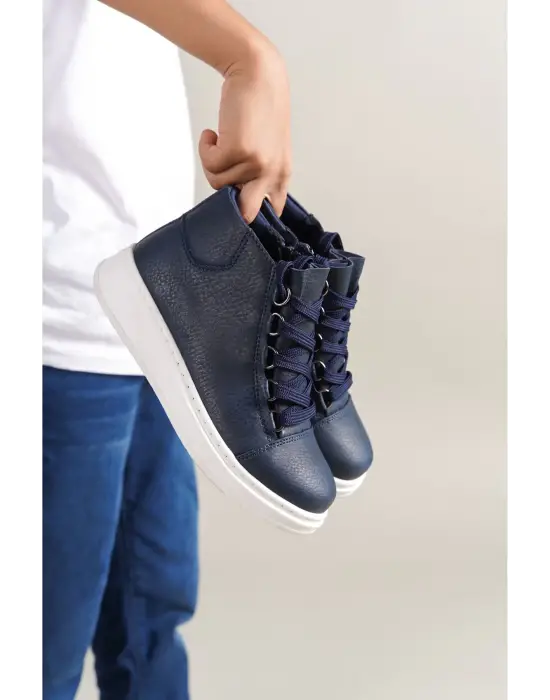 Roma Lacivert Çocuk Ayakkabısı