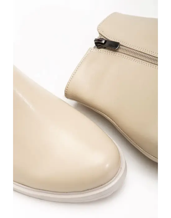 165-204 Bej Yanki Günlük Kadın Bot