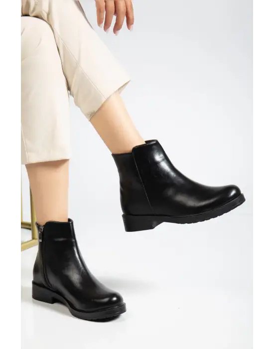 165-204 Siyah Yanki Günlük Kadın Bot
