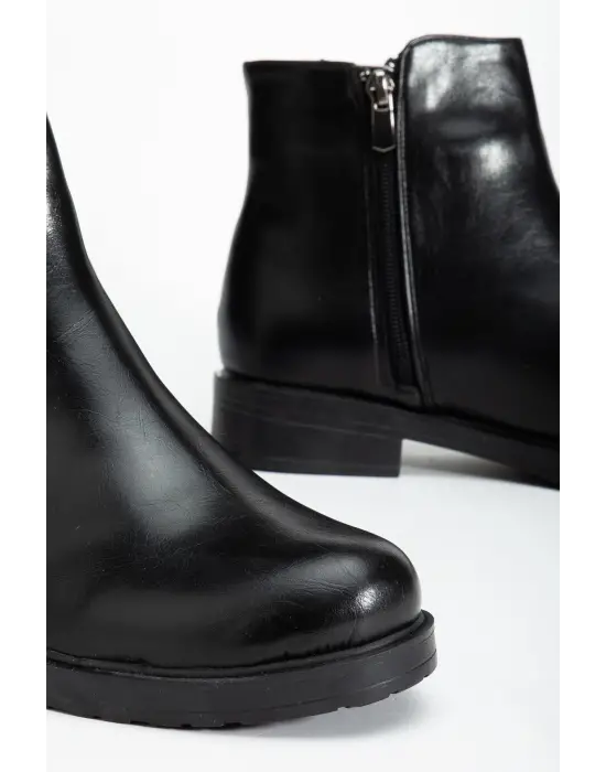 165-204 Siyah Yanki Günlük Kadın Bot