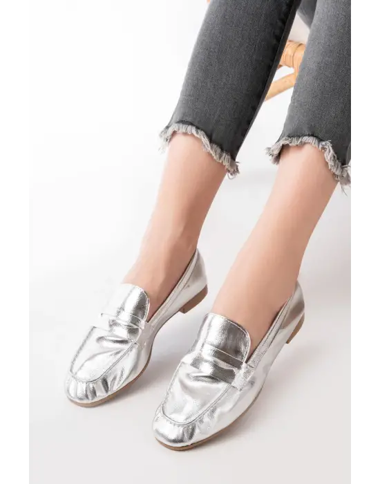 Gümüş Günlük Kadın Babet