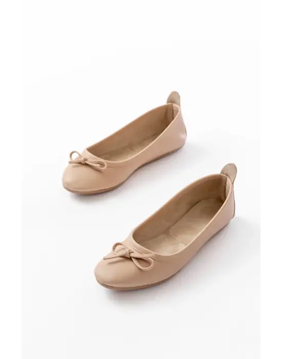 6101 Nut Günlük Fiyonklu Kadın Babet