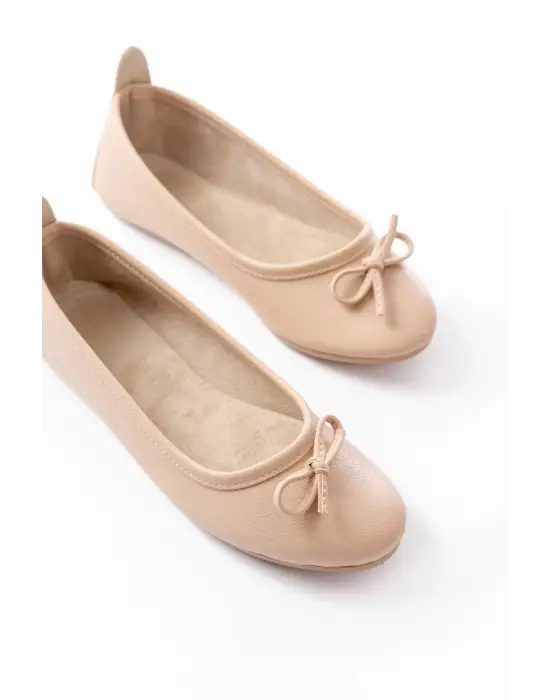 6101 Nut Günlük Fiyonklu Kadın Babet