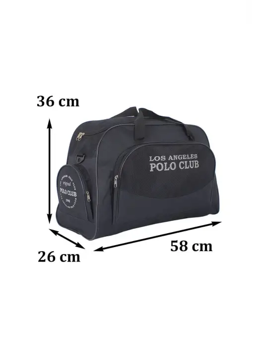 Sportif Büyük Boy Seyahat Siyah El Valizi