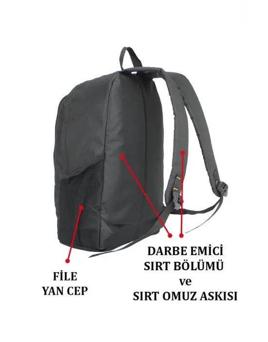 15,6 Inç Basic Laptop Sırt Çantası