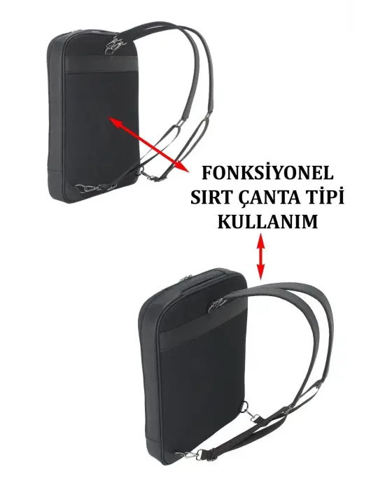 Fonksiyonel 15,6 inç Sportif Lacivert Laptop Sırt Çantası