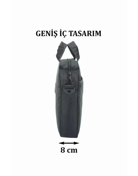 17,3 İnç Standart Siyah Laptop El / Omuz Evrak Çantası