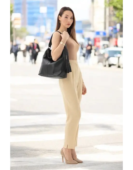 Taşlı Salaş Kadın Omuz Çantası