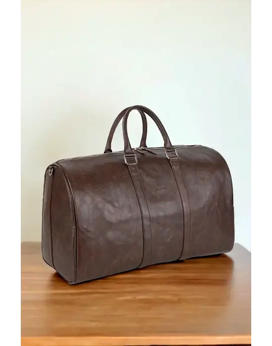 Sportif Vintage Kahverengi Valiz