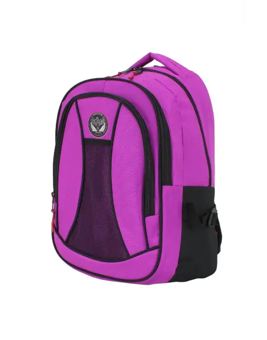 Cepli Su Geçirmez Pembe Okul Çantası