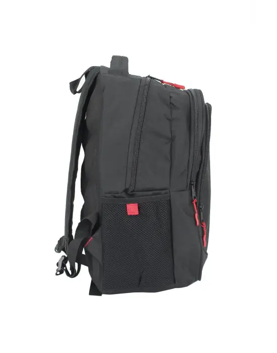 Cepli Su Geçirmez Siyah Okul Çantası