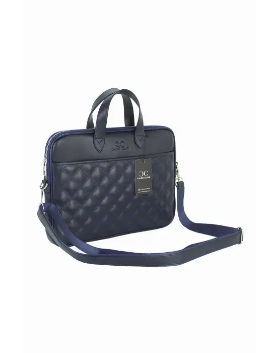 13.3-14 inç Lacivert El ve Omuz Laptop Evrak Çantası