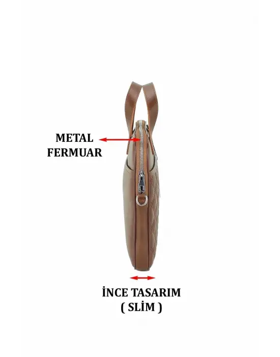 13.3-14 inç Taba El ve Omuz Laptop Evrak Çantası