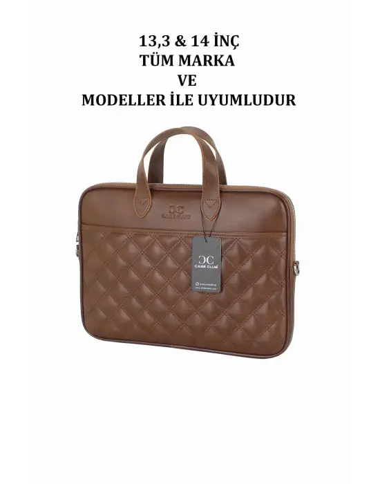 13.3-14 inç Taba El ve Omuz Laptop Evrak Çantası